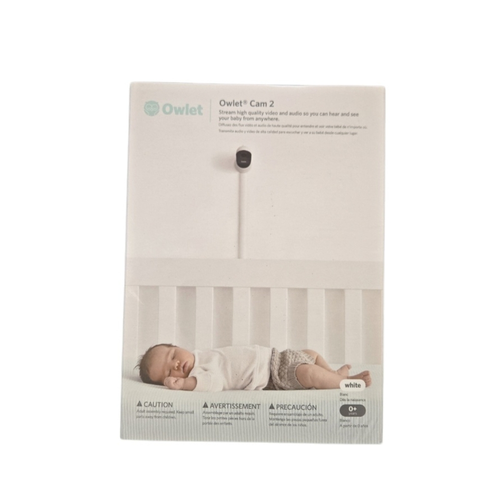 Owlet Cam 2 Baby Monitor in White